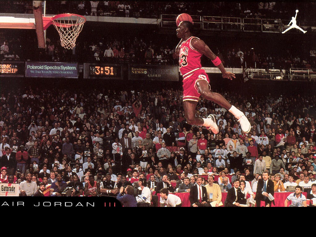 michael jordan air time