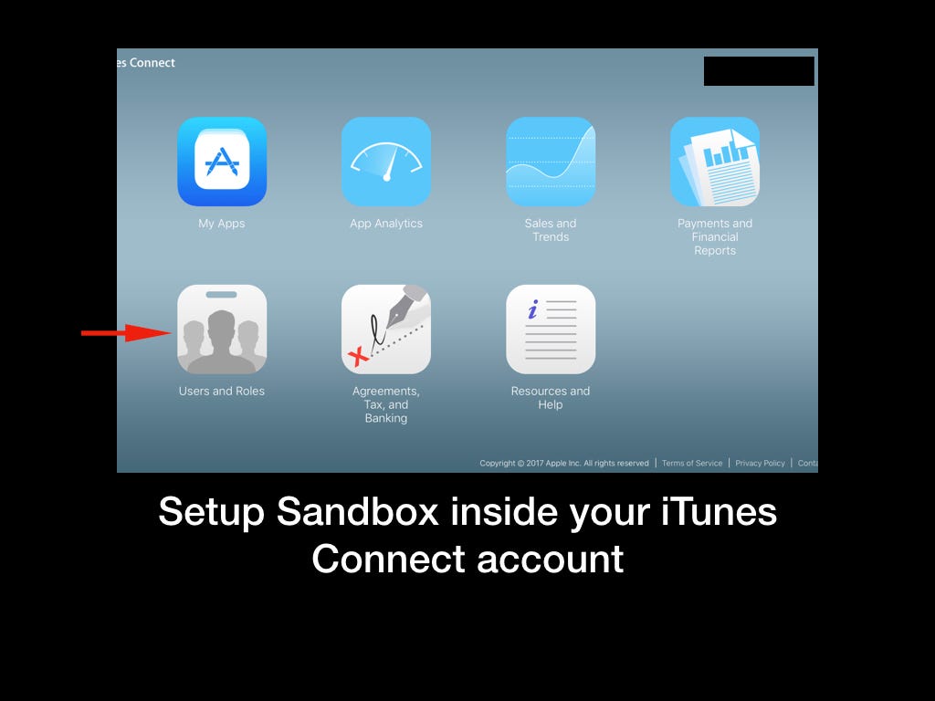 How to create a Sandbox Tester Account on iTunes Connect | by The  CodeNeophyte | Medium