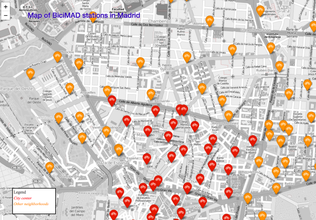 Let's analyze e-bike sharing stations of Madrid | by Nicola Simboli |  Towards Data Science