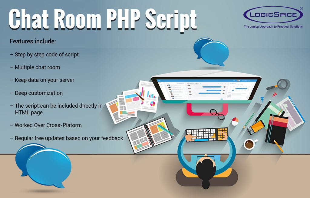Free Chat Room Php Script Online Chat Script Logicspice