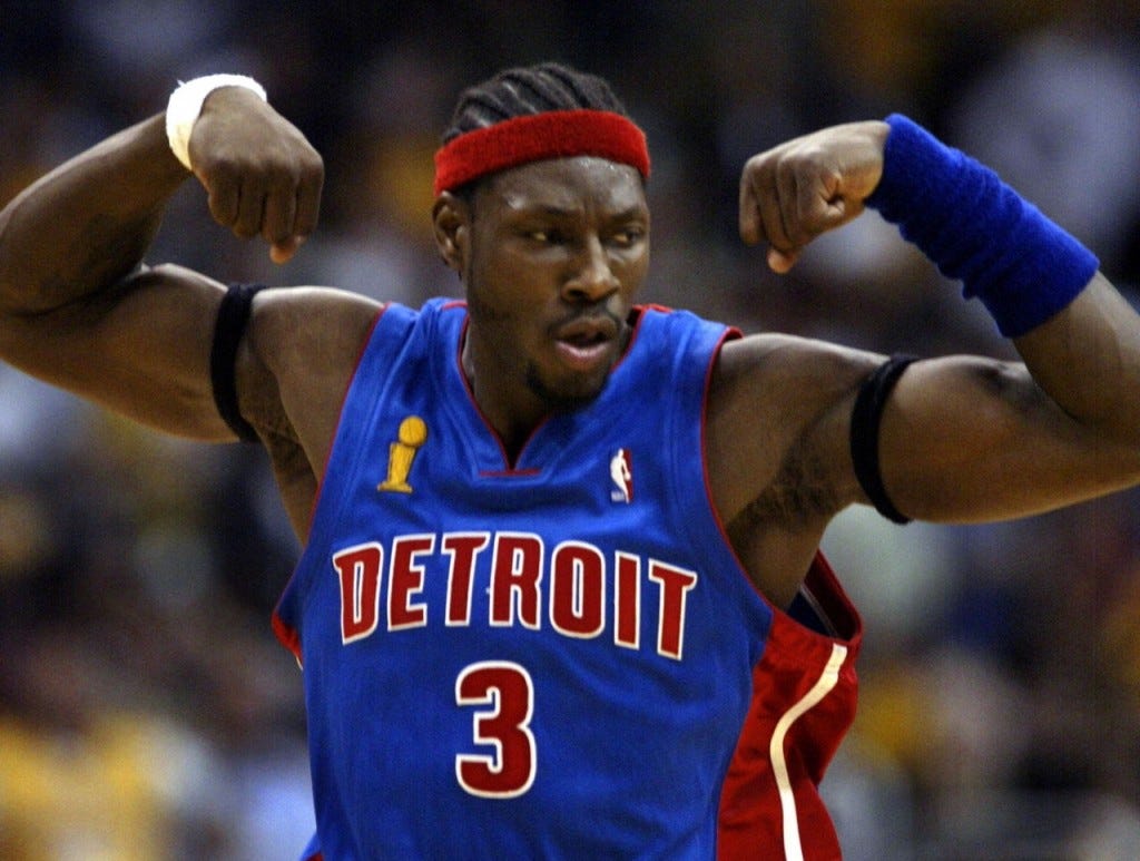 Two-Way Podcast: Ben Wallace. Former NBA Champion and four-time NBA… | by  Adam Johnson | 2 Ways & 10 Days