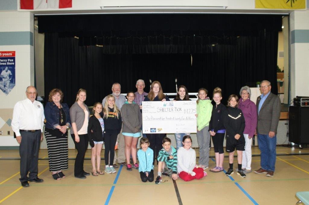 Nipawin Schools Come Together For ShelterBox by ShelterBox Canada