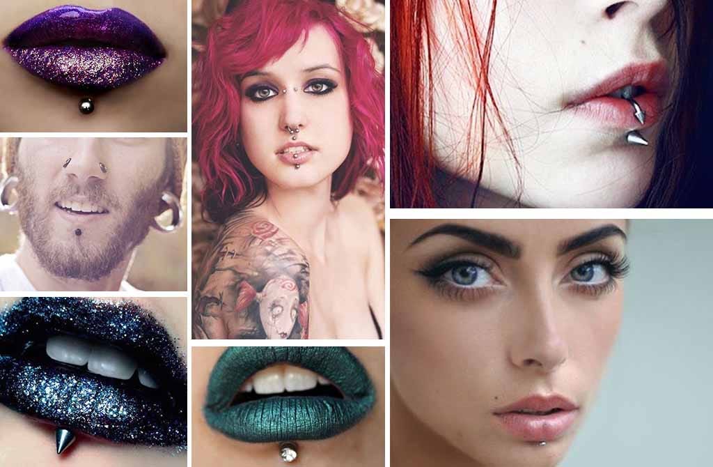 Labret piercings are a mark of dedication and endurance, thanks to the exce...