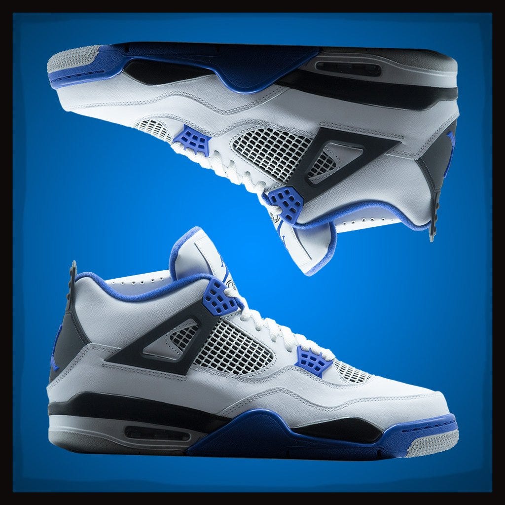 Air Jordan Retro 4 Motorsports Mid Mens Lifestyle Shoe | by Kicks Hub |  Medium
