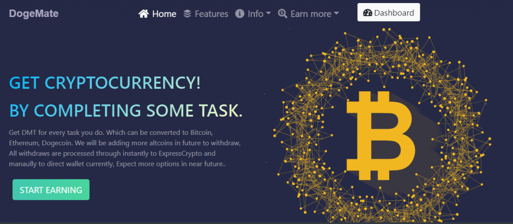 Making Money with Cryptocurrency Faucets: “Dogemate” | by Giuliano Rosa |  Medium