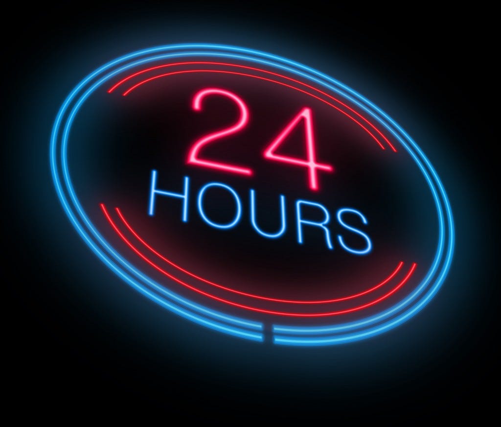 The 24 Hour Rule Major Throwback Moment Here Way Back To By Rob