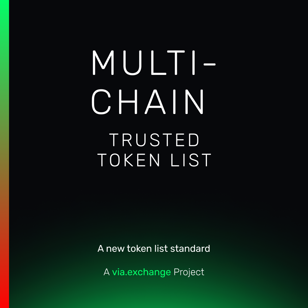 Multichain trusted token list ️. Opensources trusted token lists for