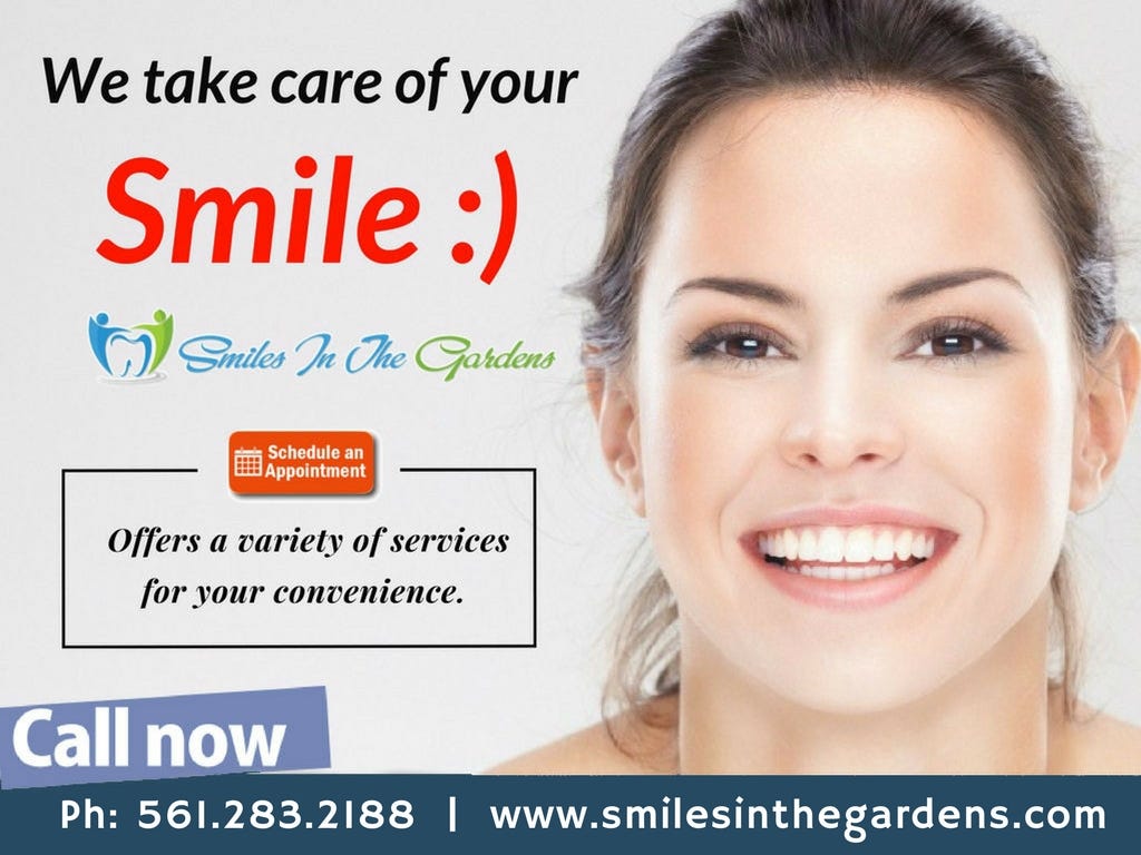 Family Dental Services In Palm Beach Gardens Smiles In The