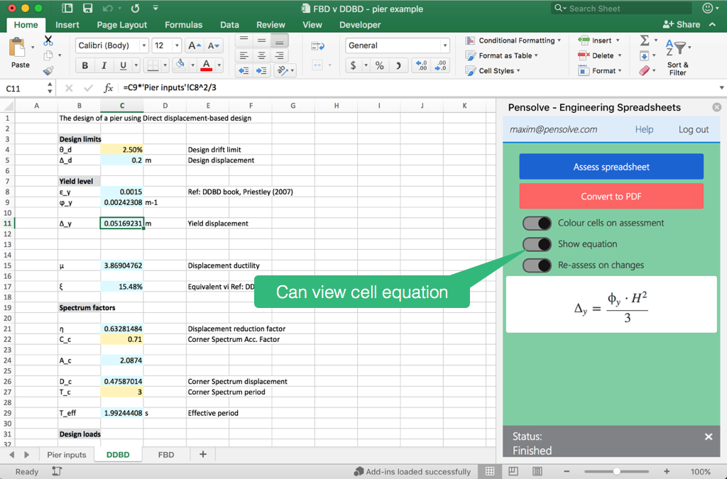 Excel Add-in for Engineering Calculations | by Maxim Millen | Medium