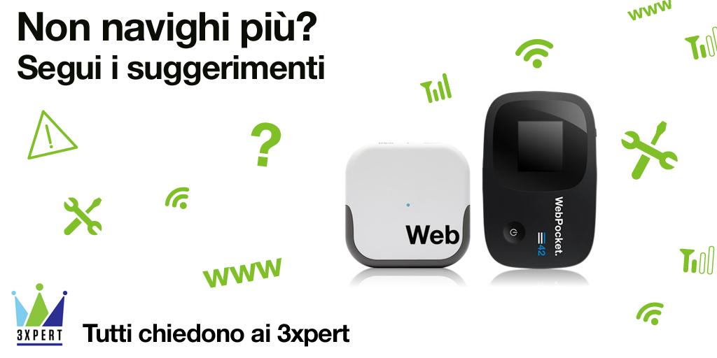 Come fare se non riesci a navigare col tuo WebCube o WebPocket | by Rachele  Zinzocchi | Medium