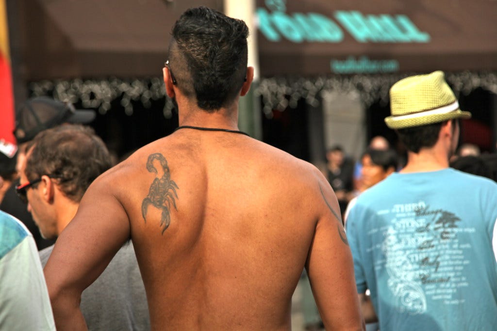Male traits scorpio a of