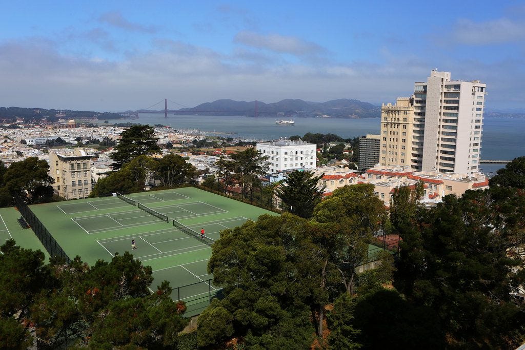 San Francisco's Coolest Public Tennis Courts | by Rob ...