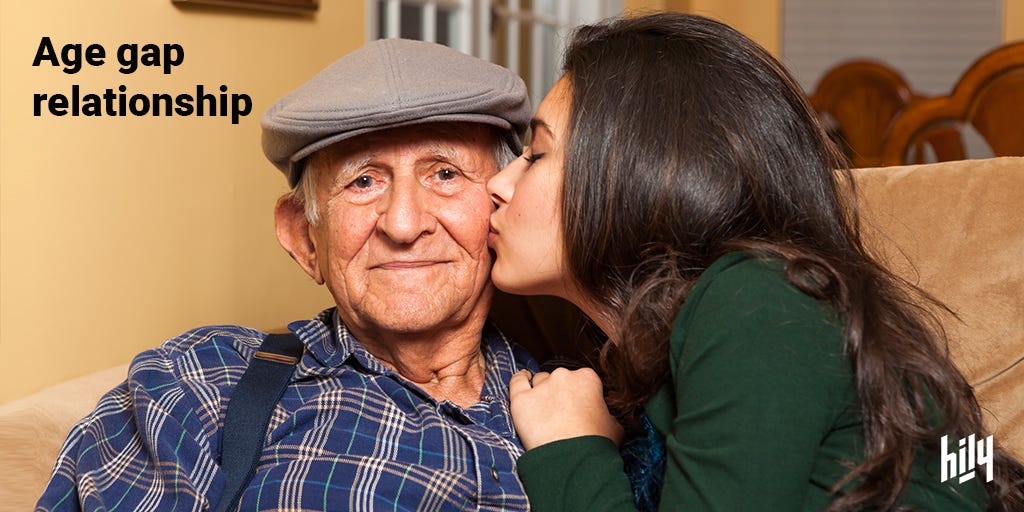 What the maximum age difference for a relationship