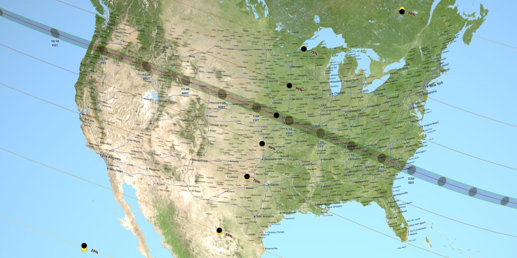 How to find the Path of Totality. What is the Path of Totality? And why