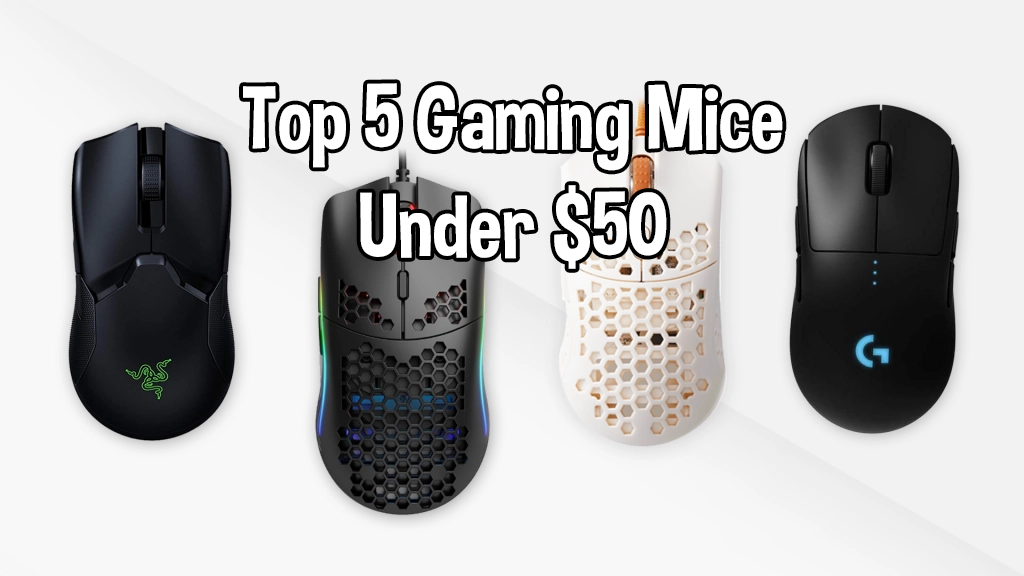 Top 5 gaming mice under 50. Are you looking for a budget budurable