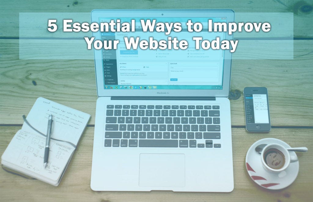 5 Essential Ways to Improve Your Website Today | by Javier Castillo ...