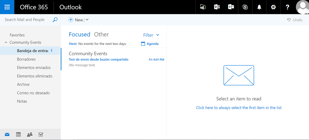 Office 365: Another way to access to a Shared Mailbox in OWA! | by Juan