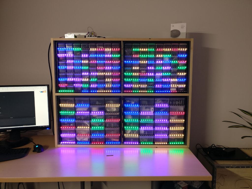 Findybot3000 Voice Controlled Parts Organizer Hackster Blog Medium