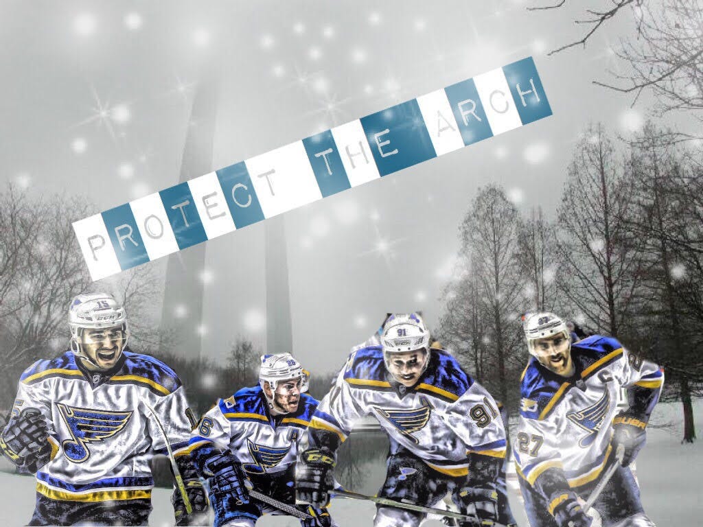 When the Blues Go Marching In. St. Louis, Missouri. A city of many ...