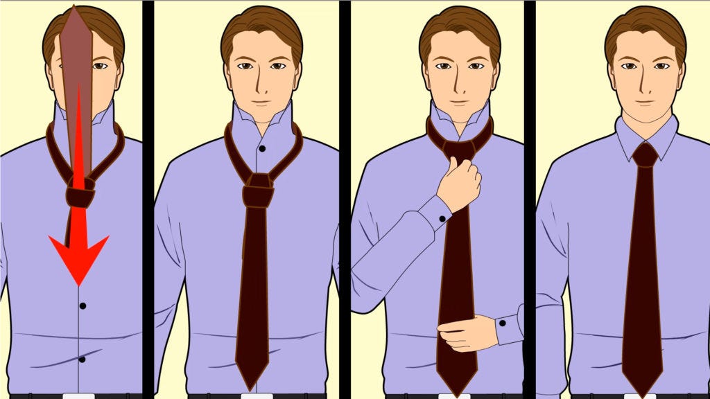 How To Tie A Tie Knot-Tying Different Necktie Knots | by Daniel Saul ...