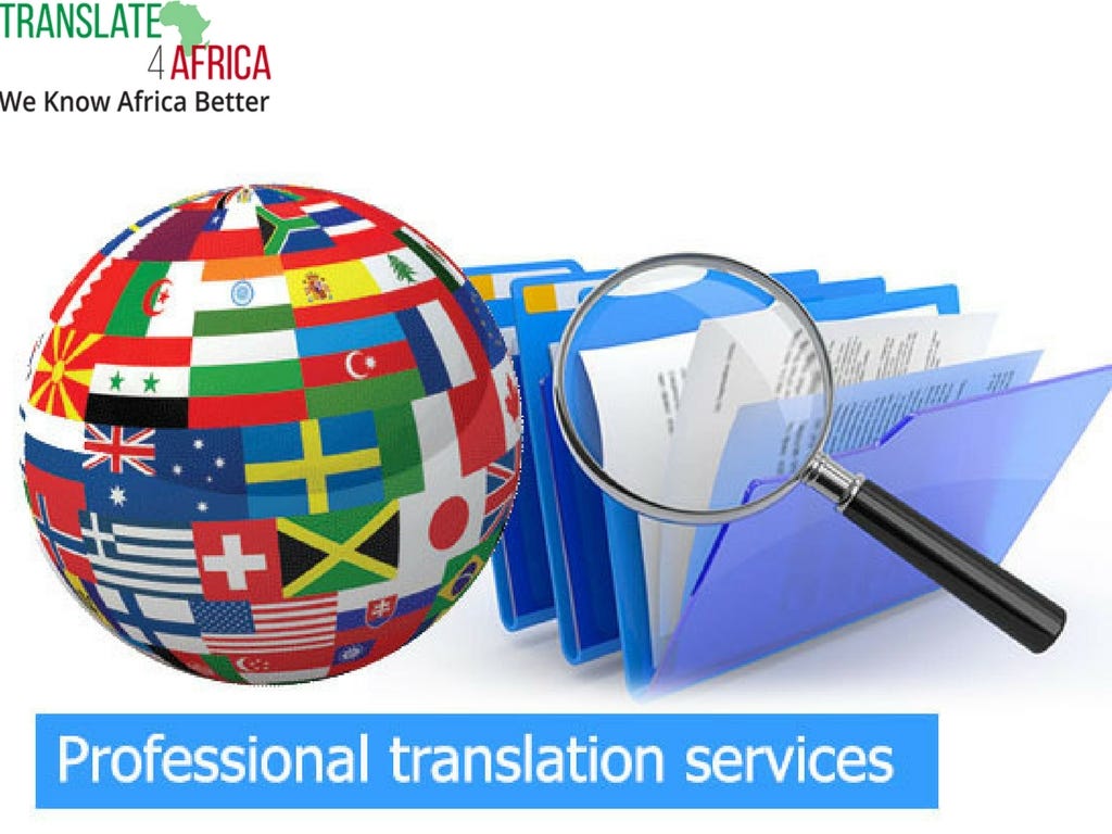 Professional Kenya translation services by Translate 4 Africa Medium