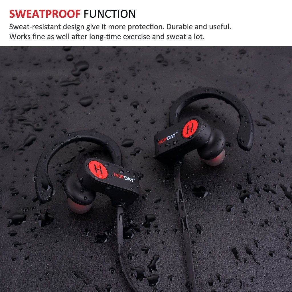 Bluetooth Headphones, HOPDAY U8 In-Ear Bluetooth Earbuds | by Headphone  World | Medium