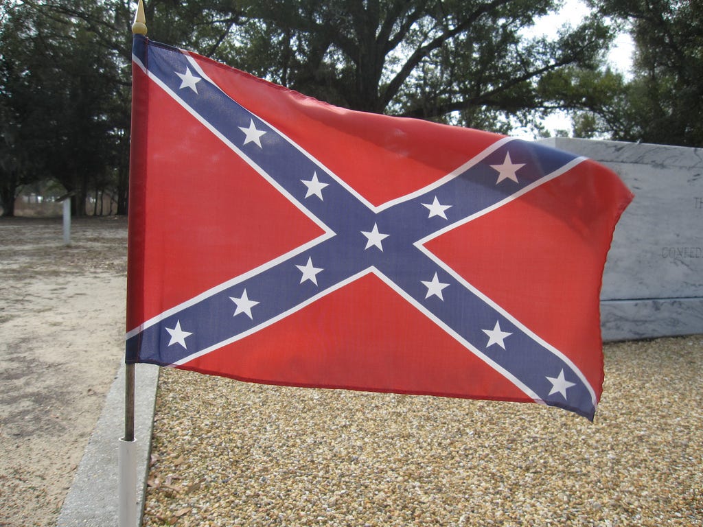 Confederate Flag Demonstrations: A Haven For White Supremacists.