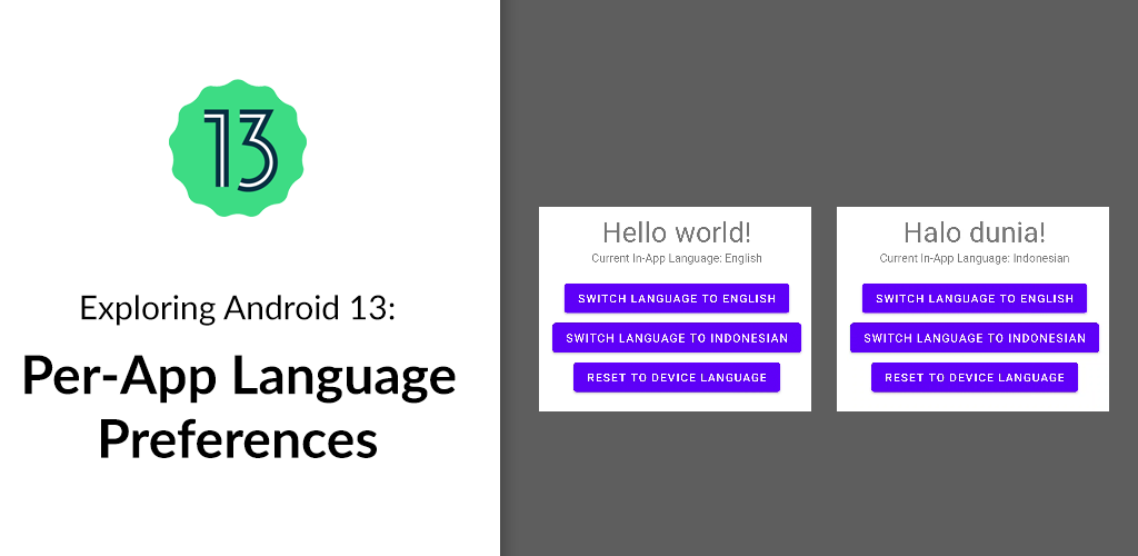 Exploring Android 13: Per-App Language Preferences | by Farhan Majid 🐾 | Medium