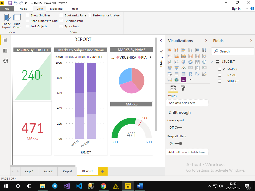 Increase page size power bi picture