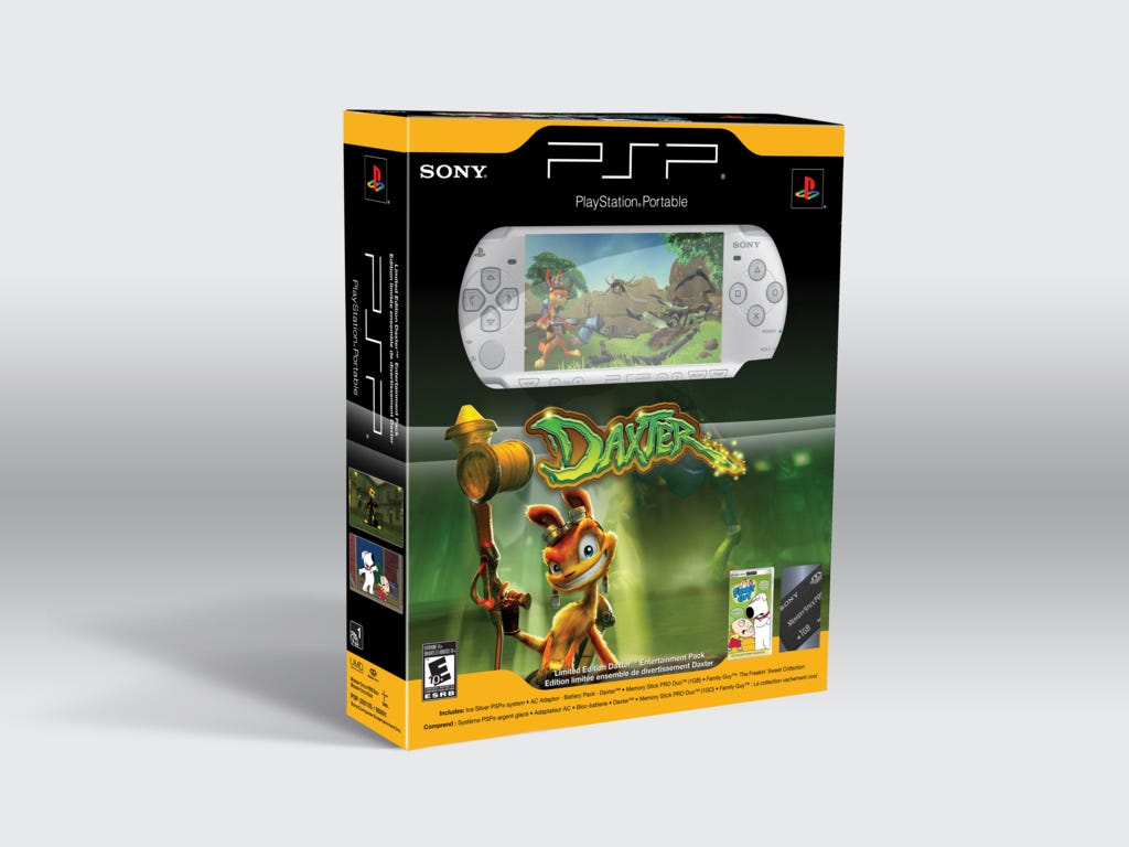 New Slim Psp With Daxter By Ready At Dawn Ready At Dawn Medium