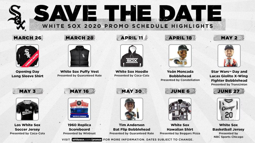 white sox jersey giveaway