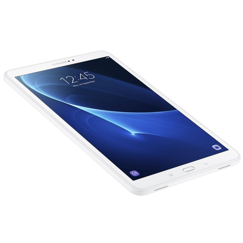 Easilyviewable display tablet. The Samsung Galaxy Tab A 10.1 is a