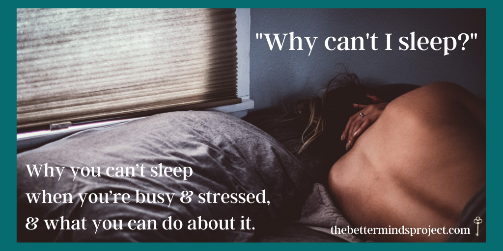 “I’m so tired — why can’t I sleep?” by Kate Evans Medium