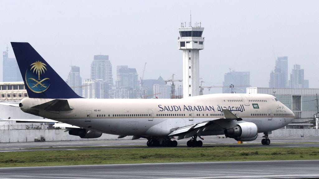 Saudi airlines booking
