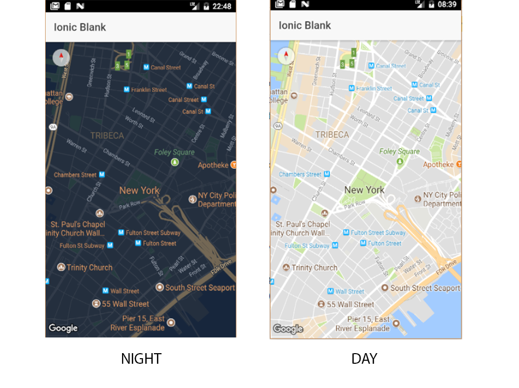 Styling Native Google Maps in Ionic  by Ore Falomo  Medium