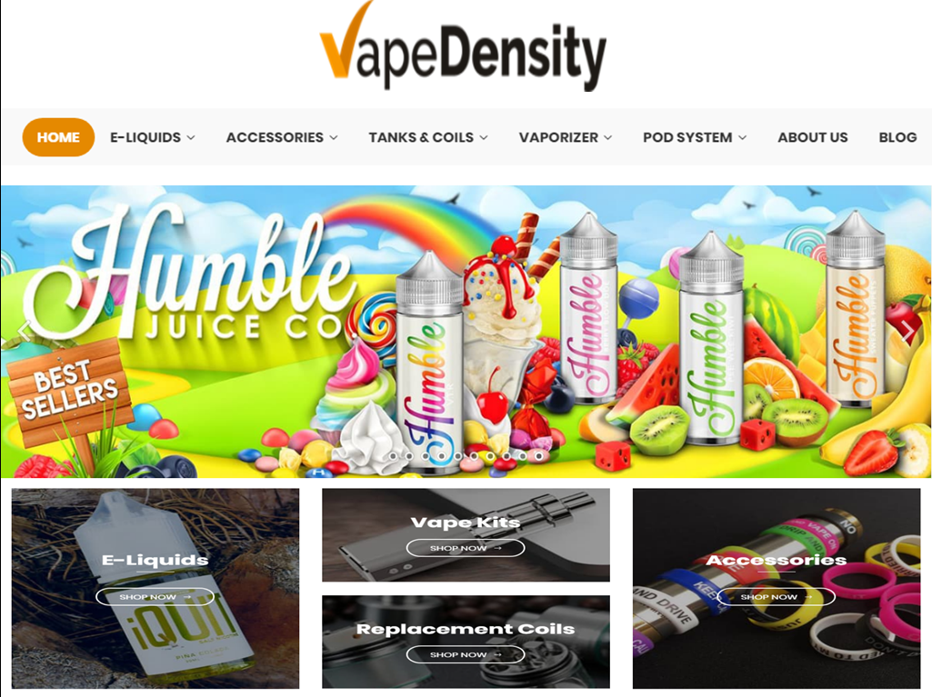 Best Online Vape Shop And Store For 2019 Vapedensity Com Call