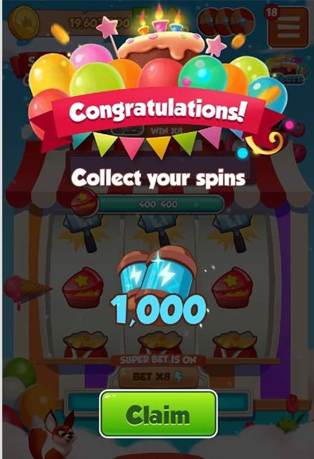 Daily spins casino buffet