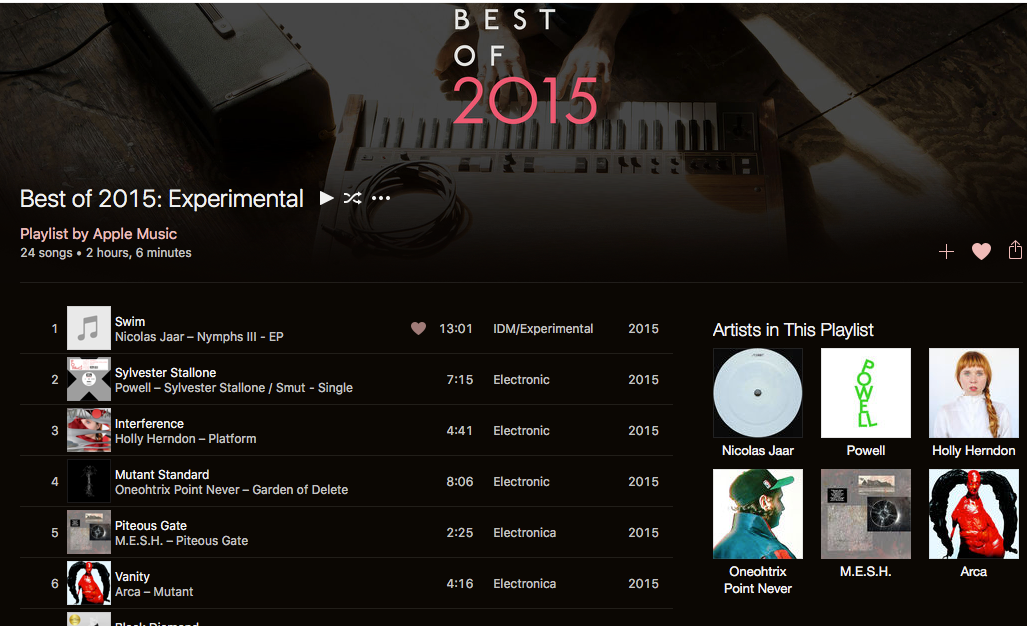 Apple Music Playlist Widget. Apple silently rolling out a way to… by Jerry F. Zhang Medium
