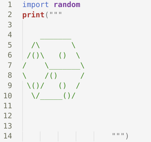 Multiple Dice Game using ASCII Art in Python | by Haseeb Zeeshan | Medium