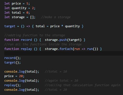 Javascript reactivity explained simple | by Pramodaya Jayalath | Medium