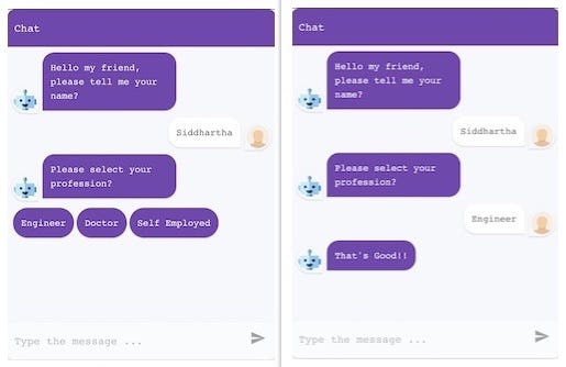 Building Chatbot using React Library | by Siddhartha Sonker | Medium