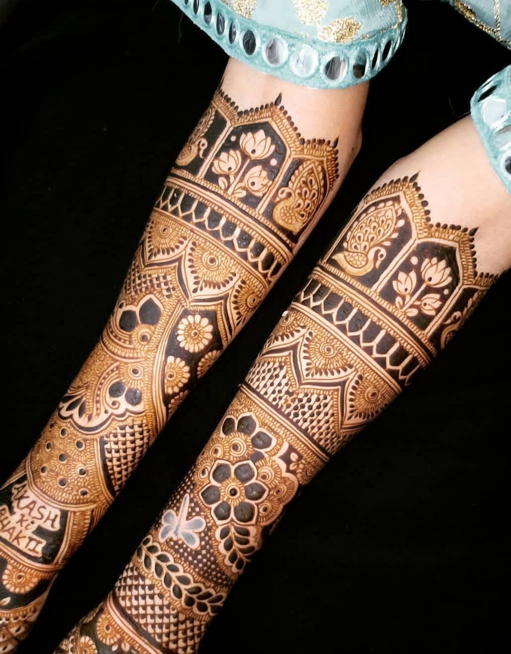 7 Beautiful Bridal Mehndi Designs We Found on Instagram | by Sanskriti  Khanna | Medium