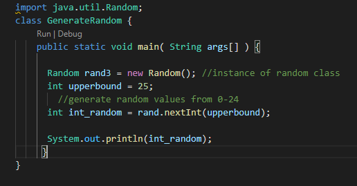 Random Code Generator || Java. You can easily generate random code as… | by  Janaka Chinthana Dissanayake | Medium