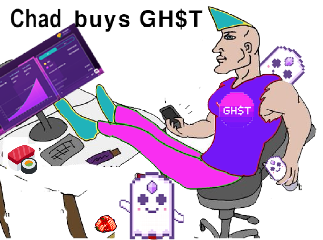 Chad Buys Ghst Token A Step By Step Tutorial By Aavegotchi Medium