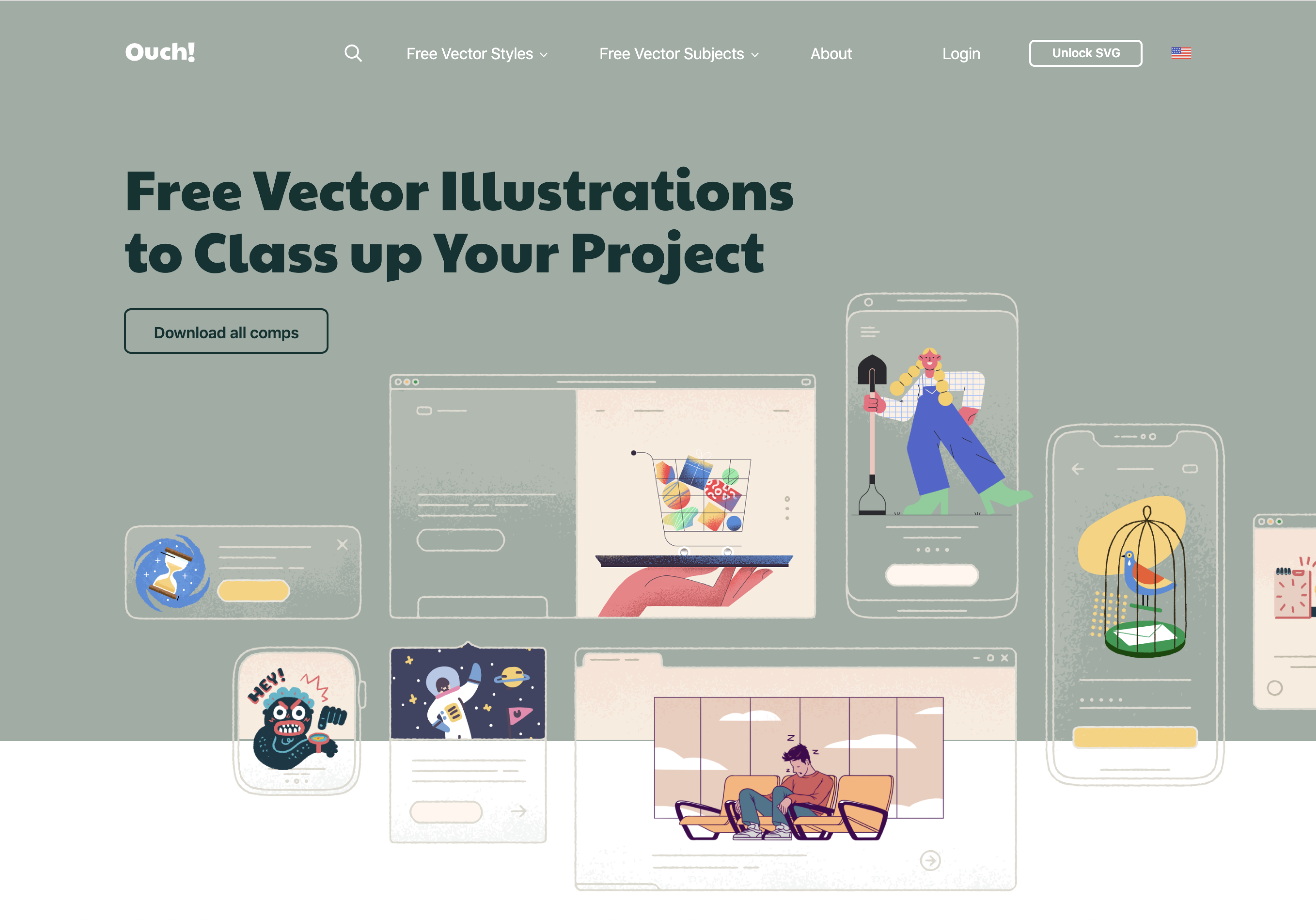 Download 5 Free Design Resources Illustrations By Vijay Verma Prototypr