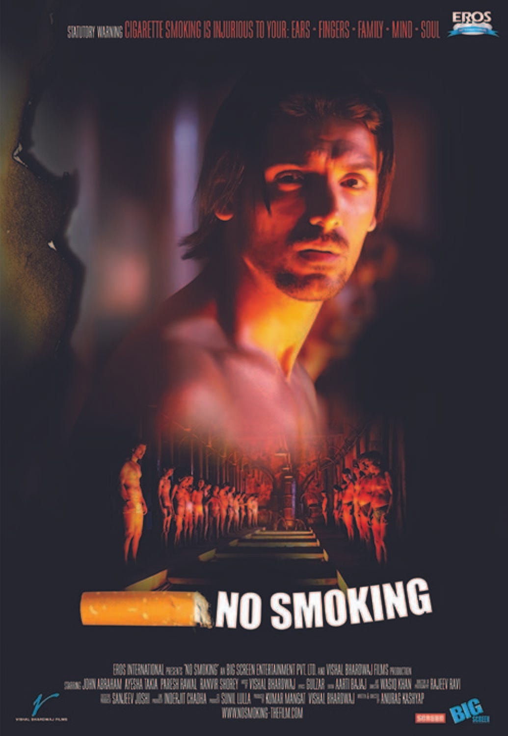 World No Tobacco Day- No Smoking is a 2007 neo-noir psychological thriller  film written and directed by Anurag Kashyap. | by Bollywoodirect | Medium