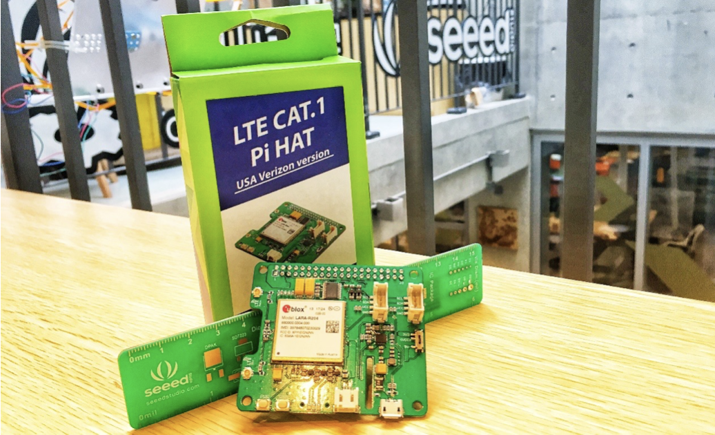 LTE Cat 1 Pi HAT, a Fast and Powerful Solution for IoT Connectivity by Seeed Studio Medium