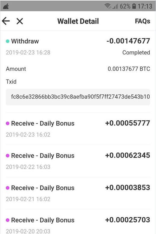 Bitcoin earning app for android