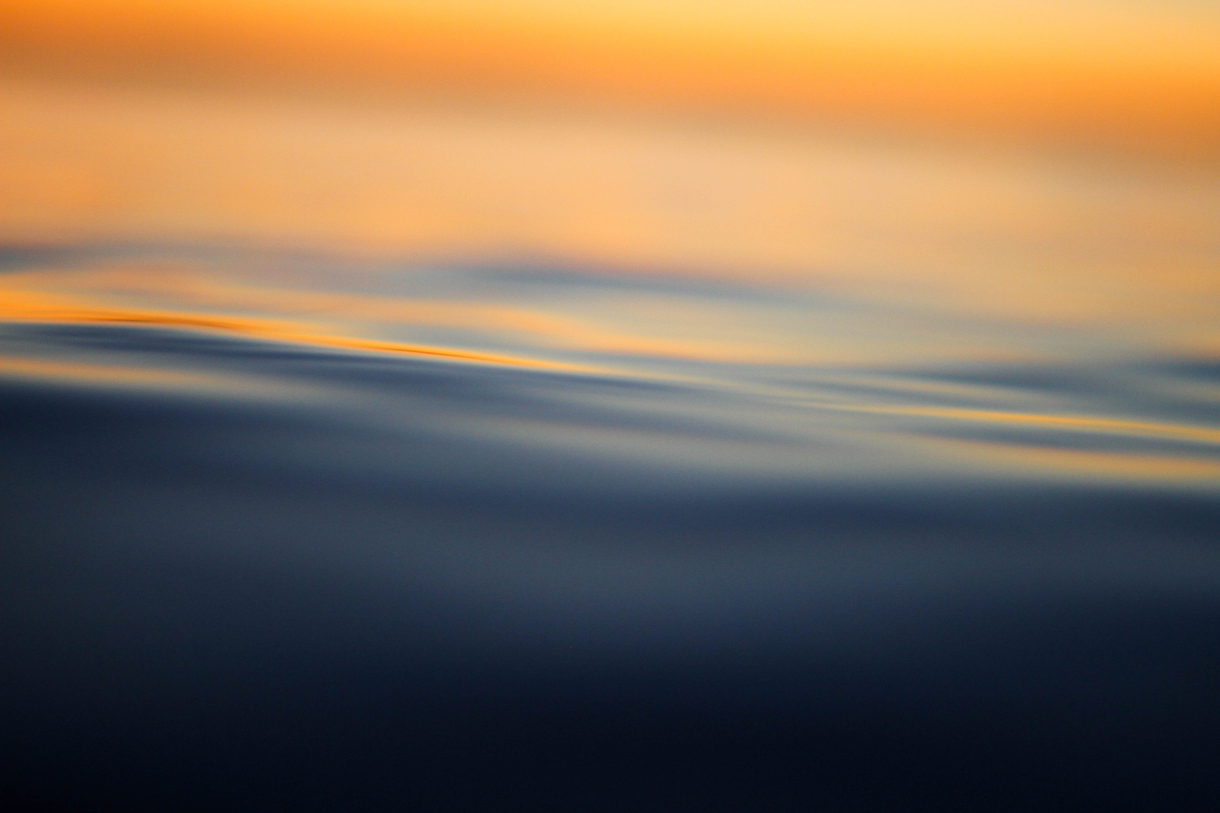 Calm water ripple