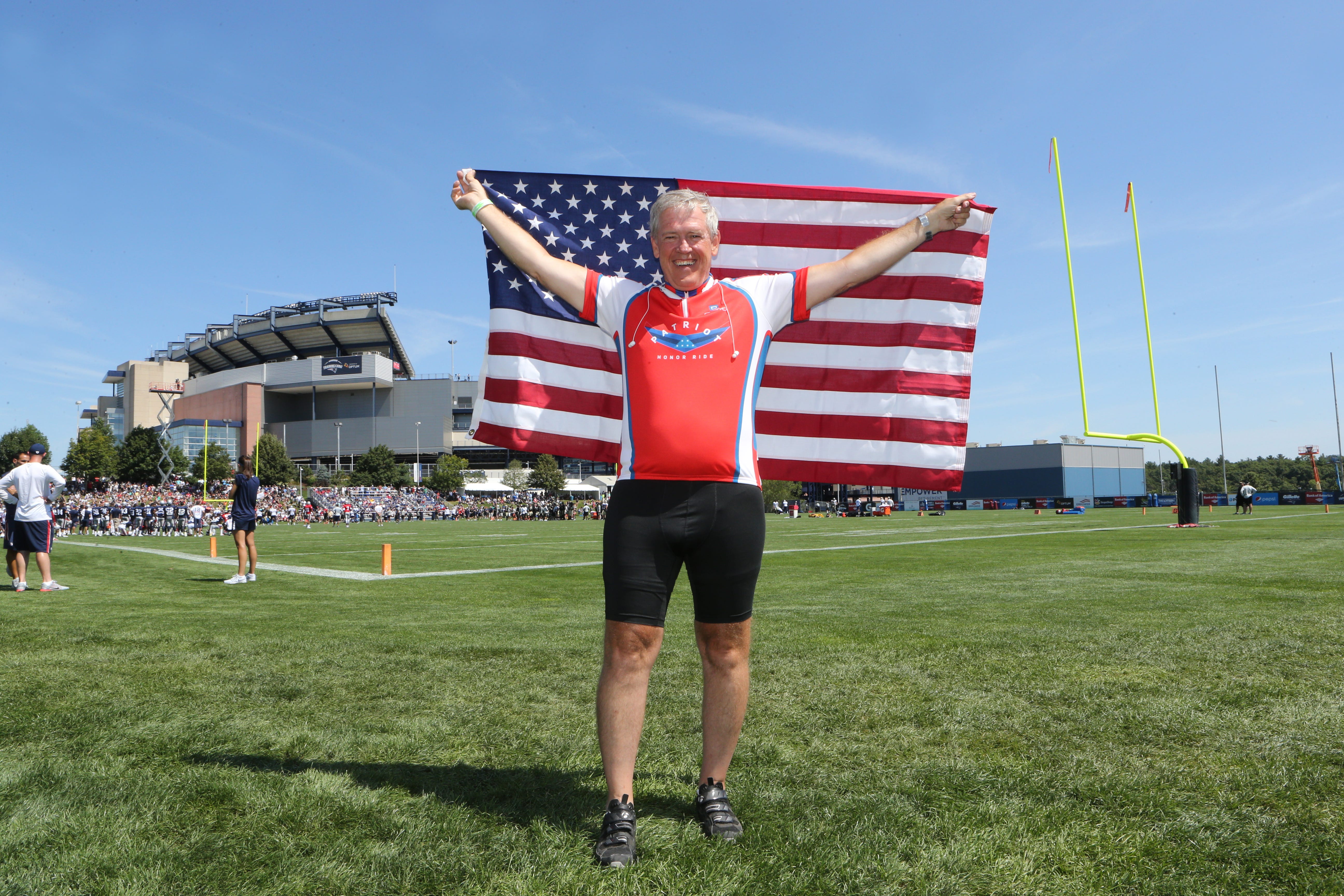 Patriot Honor Ride For Fallen Heroes Stops At Gillette Stadium By Angelique Fiske New England Patriots Medium